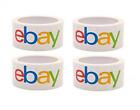 4 Rolls Official Ebay Branded BOPP Packaging Tape Shipping Supplies 2x75 Yard