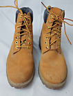 Timberland Men's 6 inch Wheat Premium Leather Boots 10061 Size 9 M
