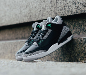 Nike Air Jordan 3 Retro Green Glow CT8532-031 Men's Sneaker New