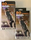 Fairfield Jumbo Box -80 MLB Baseball Cards + 1 Pack 1:4 Contain a Hit NEW SEALED