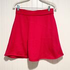 Krimson Klover Red Wool A Line Skirt Size Small