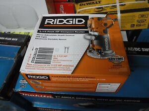 *NEW* Ridgid 5.5 Amp Compact Fixed-Base Corded Router, R24012