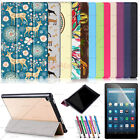 For Amazon Kindle Fire Max 11/ Fire HD 10/ HD 8/ Fire 7 Case Trifold Stand Cover