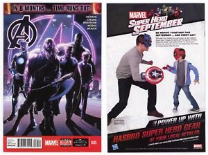Avengers #35 (NM- 9.2) 1st Sam Wilson Captain America Cover Hickman 2014 Marvel
