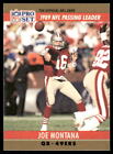 Joe Montana 1990 Pro Set Cincinnati #8 San Francisco 49ers