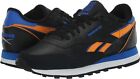 Reebok Classic Leather Shoes Men's Black Sport Comfort Running Course 100070328