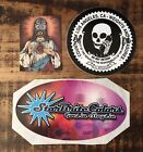 Lot 3 TATTOO SHOP STORE PARLOR INK Colorful Rare Promo Glossy Sticker