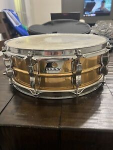 New ListingAuthentic Ludwig Supraphonic Brass/Bronze  Snare Drum 14.5X6 Nice With Case!!