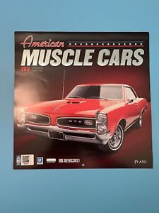 American Muscle Cars A 18-Month 2017 Calendar