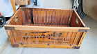 Rare Antique Freihofer Bakery Slatted Wood Box Crate Advertising Philadelphia Pa