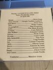 Live Opera Recording CD1899 Del West Stapp Nova Gullino Formichini Brunetii 1981