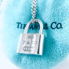Tiffany & Co. 1837 Lock Padlock Necklace Pendant Sterling Silver 925 No pouch