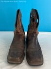 Men's Tony Lama Square Toe Work Boots - Size-11D (Need Heel Replacement)