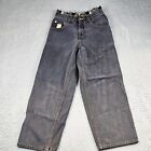 Vintage Paco Jeans Boys Youth 14 Baggy Carpenter Utility Skater Pants Dark Wash