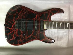 Charvel Electric Guitar Red Crackle Made In Japan Used Shipping From Japan