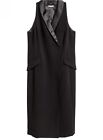 H&M Double Breasted Black Blazer Dress