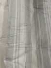 Pottery Barn Hawthorn Striped Cotton Comforter King Chambray NWOT