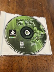 Legacy of Kain: Soul Reaver. Sony PlayStation PS1 - Disc / Back Art