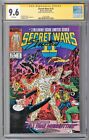 Secret Wars II #2 CGC SS 9.6 (Aug 1985, Marvel) Beyonder, Signed by Jim Shooter