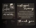 Wedding Signs For Photo Guest Book & Unplugged Ceremony (no Cell Phones/cameras)