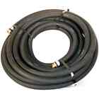 Aronson CWH100 3/4 x 100' 200PSI Rubber Heavy-Duty Contractor Water Hose, Black