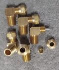PARKER 169C-4-4 Brass 90 Compression Fitting 1/4 Airline To 1/4