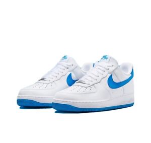 Nike Air Force 1 Low Shoes White Photo Blue FJ4146-103 Men's Sizes NEW