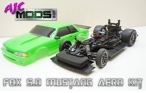 Aero Downforce Kit Ground Effects For Traxxas Drag Slash Fox 5.0 Mustang Body