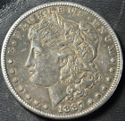 New Listing1887-S $1 Morgan Silver Dollar. Nice Circulated Details, Cleaned