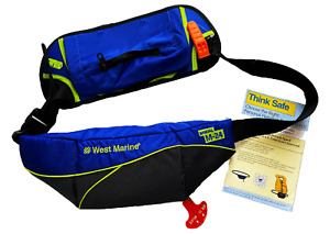 Onyx M-24 Manual Inflatable Belt Pack Life Jacket Paddle Board Canoe PFD Blue