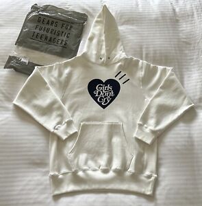 Human Made x Girls Don’t Cry Hoodie White Size XL