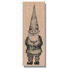 STANDING GNOME Rubber Stamp, Garden Gnome Statue, Mushroom, Gnomes, Woods, Elf