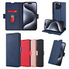 Genuine Leather Case Stand Cover Card Pocket Kickstand For MEIZU 17 18 Pro