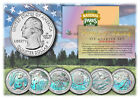 2020 2021 HOLOGRAM National Parks America the Beautiful Coins Quarters SET of 6
