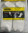 Stanley cushioned Crew Low Cut sport socks 10 pair Size 10-13 White