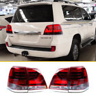 LED Rear Tail Light For Toyota Land Cruiser LC200 2008 2015 Stop Brake Lamp Pair (For: Toyota Land Cruiser)