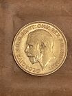 1913 • British Solid Gold 1/2 Sovereign •  beautiful BU Coin!
