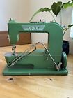 Vintage 1946 ELNA GRASSHOPPER Sewing Machine With Case Works Excellent Condition