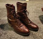 Made In USA Mens Leather Boots - Size 13 - Soletech Oil Resisting Vibram