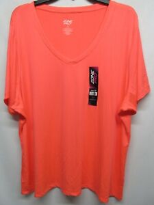 Zone Pro women Plus size 3X Pink blouse short sleeve NWT Lot#52