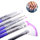 7pcs Nail Art And Design Pens With Different Shapes And Functions, Nail Art Pen-