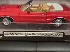 NEW 1970 DODGE CHALLENGER   CONVERTIBLE GREEN LIGHT R/T 1:18 COLLECTABLE RED