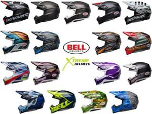 Bell Moto-10 Spherical Helmet MIPS MX Dirt Bike 3K Carbon DOT ECE SNELL XS-2XL