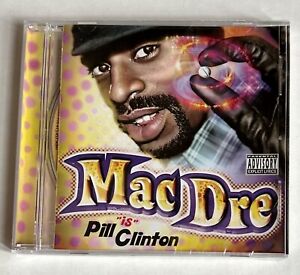 Mac Dre: Pill Clinton  RARE CD Andre Nickatina, Messy Marv,) 2007 Thizz  SEALED