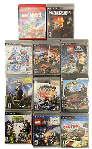 video games lot bundle ps3 - E EVERYONE AND EVERYONE 10+ E10+ rating