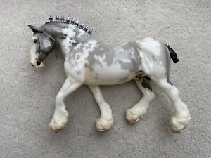 Breyer BreyerFest Horse #711378 Benelli Glossy Pinto Shire Gelding Shannondell