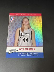 2005 Rittenhouse WNBA Rookie /333 Katie Feenstra #RC8 San Antonio Silver Stars