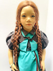 Annette Himstedt MADINA 10TH Anniversary Collection Red Human Hair Blue Eyes 29”