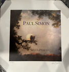 PAUL SIMON Seven Psalms LP Autographed Vinyl Signed LITHOGRAPH 25x25