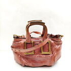 Chloe Hand Bag  Red Leather 1279993